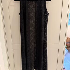 LuLaRoe Joy (Black Lace Vest)